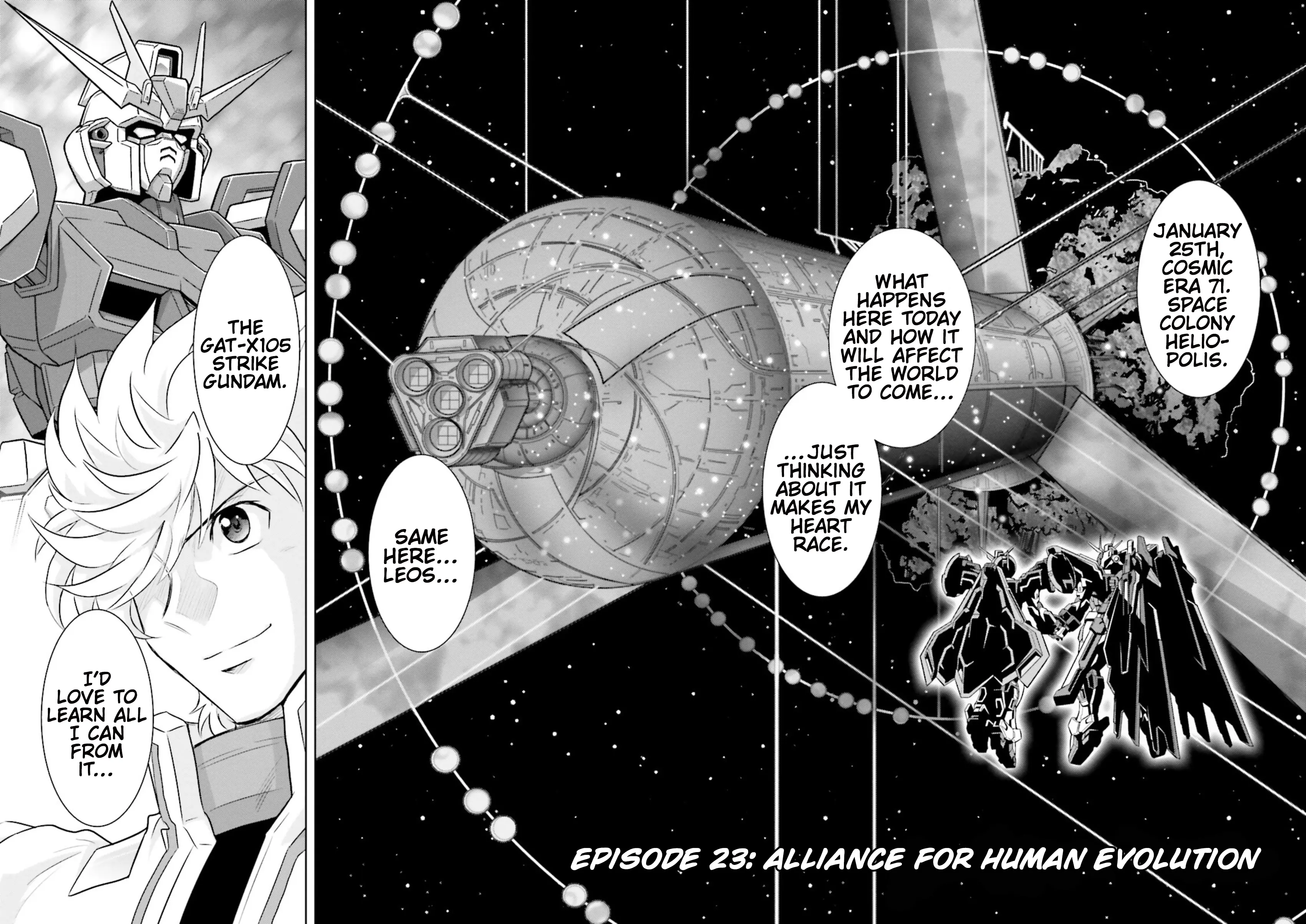 Gundam Exa Vs - Vol.5 Chapter 23: Episode 23: Alliance For Human Evolution