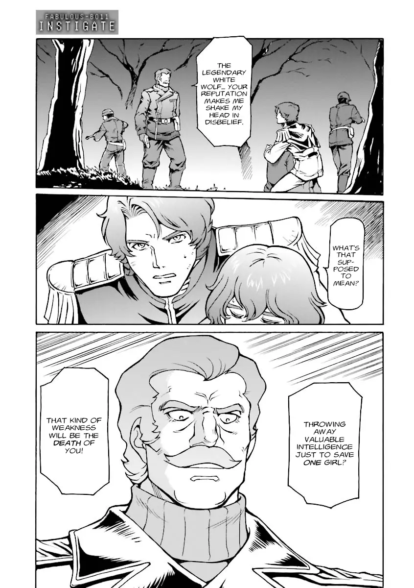 Mobile Suit Gundam Msv-R Legend Of The Universal Century Heroes: The Fabulous Shin Matsunaga - Vol.2 Chapter 11: Instigate