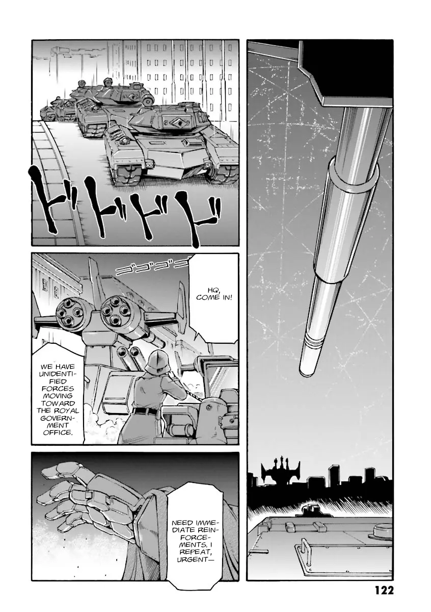 Mobile Suit Gundam Msv-R Legend Of The Universal Century Heroes: The Fabulous Shin Matsunaga - Vol.2 Chapter 11: Instigate