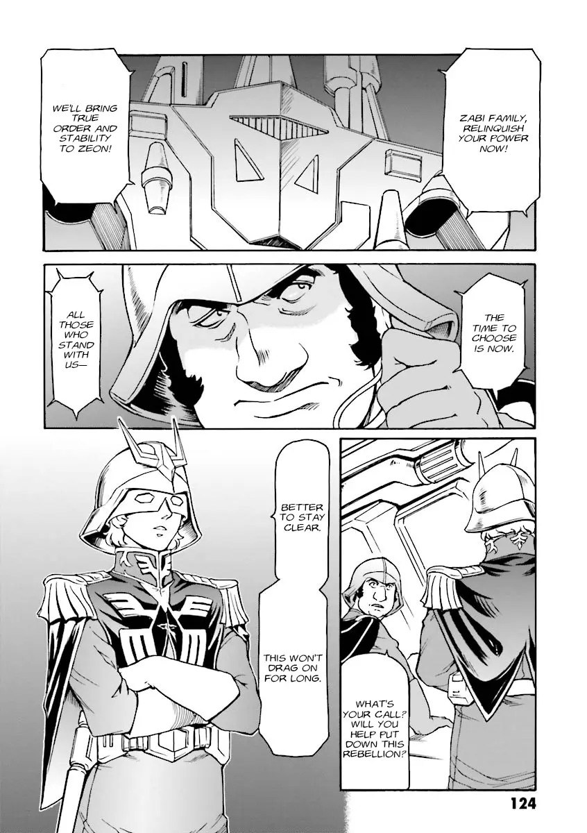 Mobile Suit Gundam Msv-R Legend Of The Universal Century Heroes: The Fabulous Shin Matsunaga - Vol.2 Chapter 11: Instigate