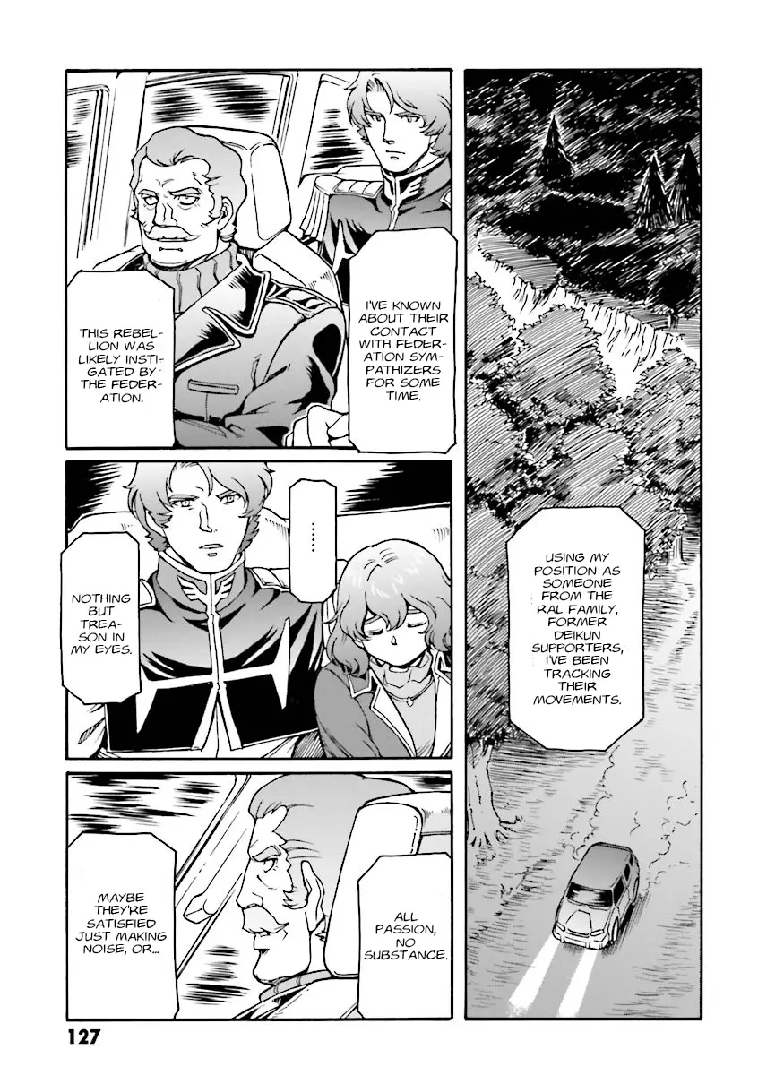 Mobile Suit Gundam Msv-R Legend Of The Universal Century Heroes: The Fabulous Shin Matsunaga - Vol.2 Chapter 11: Instigate