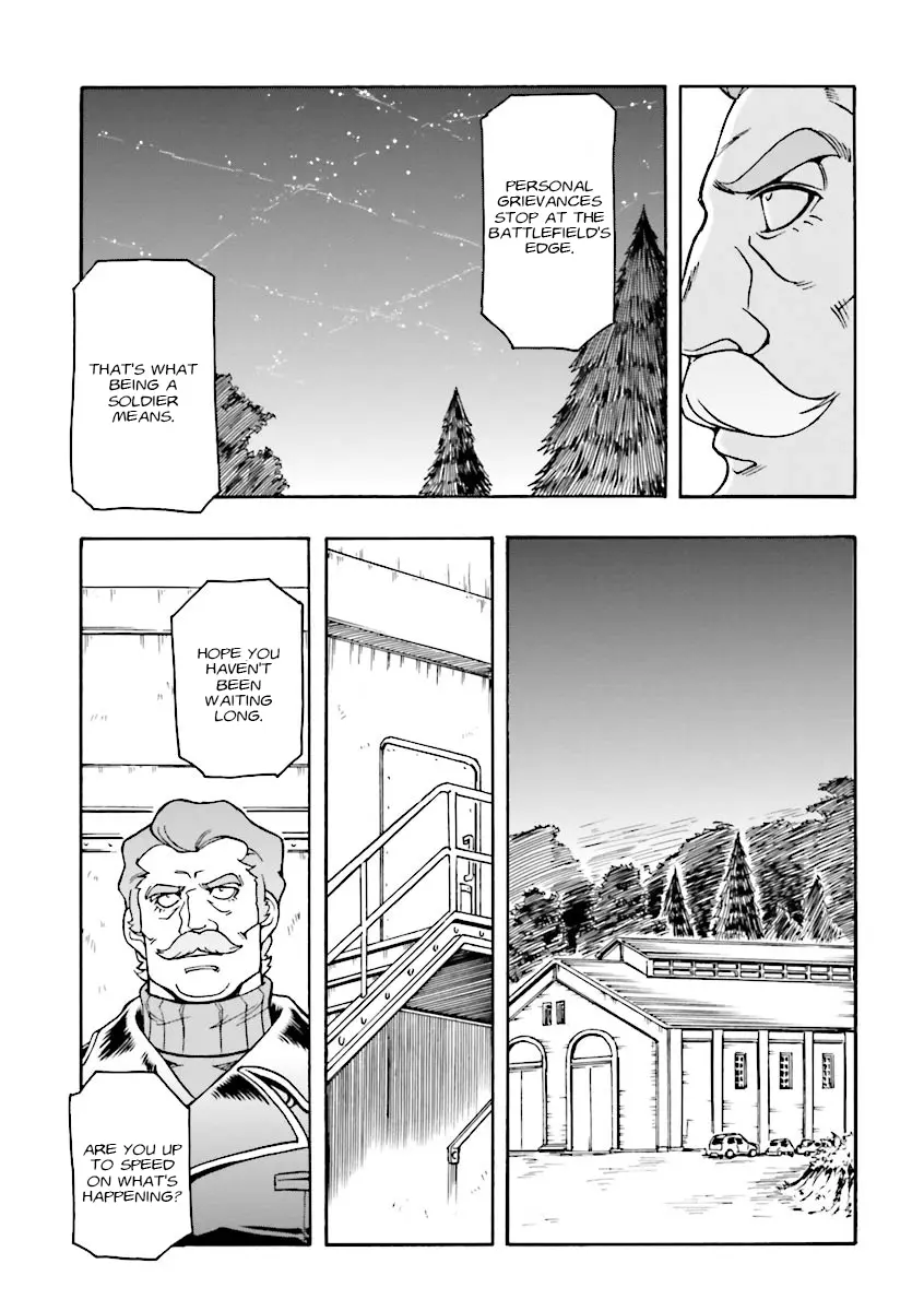 Mobile Suit Gundam Msv-R Legend Of The Universal Century Heroes: The Fabulous Shin Matsunaga - Vol.2 Chapter 11: Instigate