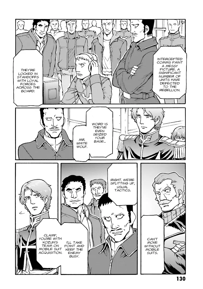 Mobile Suit Gundam Msv-R Legend Of The Universal Century Heroes: The Fabulous Shin Matsunaga - Vol.2 Chapter 11: Instigate