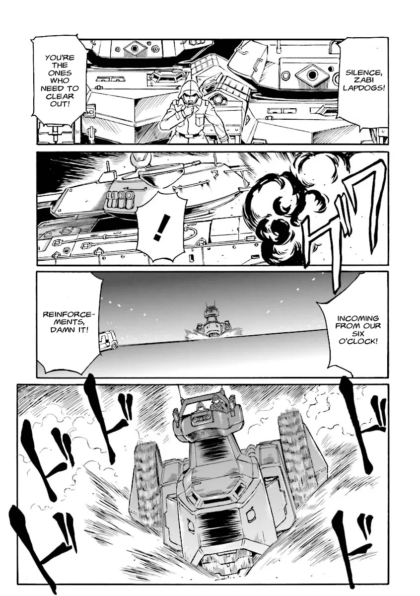 Mobile Suit Gundam Msv-R Legend Of The Universal Century Heroes: The Fabulous Shin Matsunaga - Vol.2 Chapter 11: Instigate