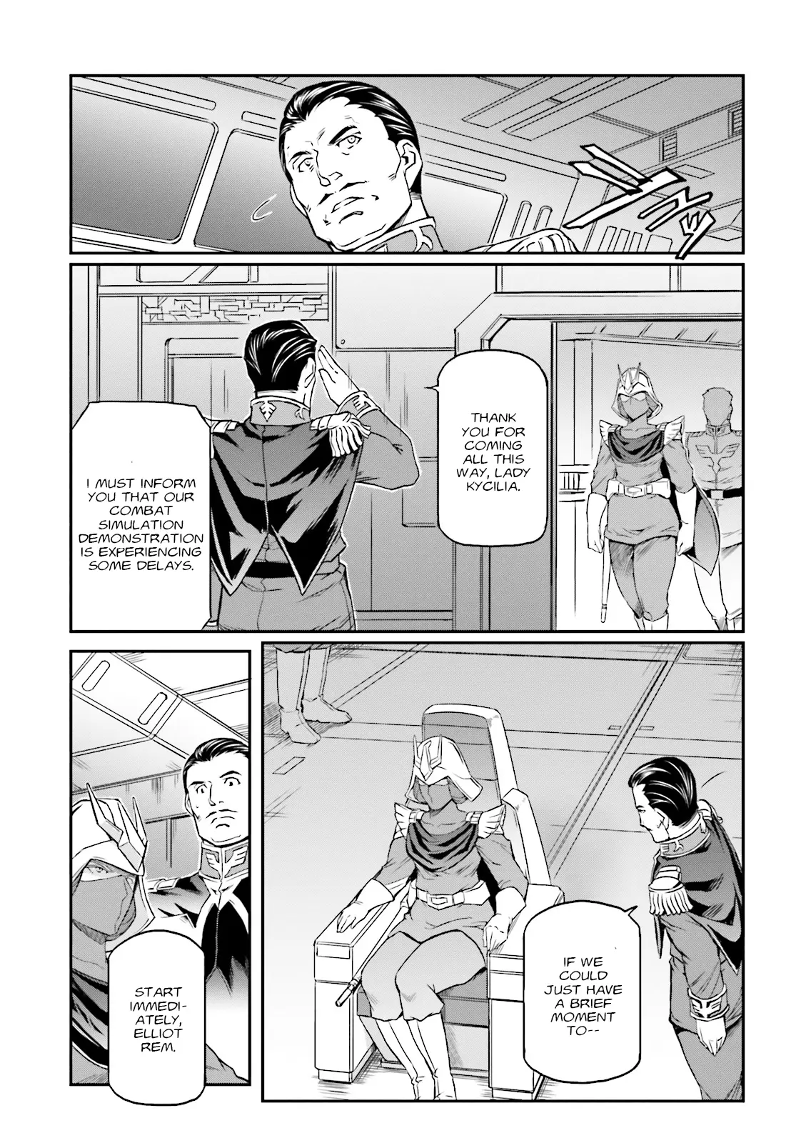 Mobile Suit Gundam Msv-R Legend Of The Universal Century Heroes: The Fabulous Shin Matsunaga - Vol.4 Chapter 18: Ogre Of Limbo 1