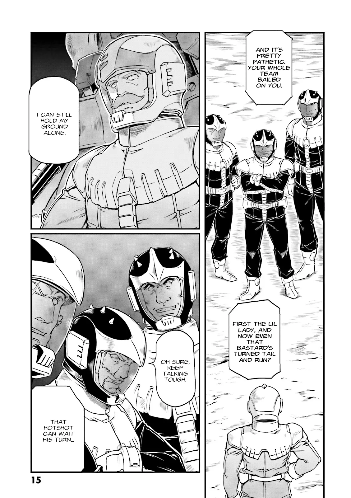 Mobile Suit Gundam Msv-R Legend Of The Universal Century Heroes: The Fabulous Shin Matsunaga - Vol.4 Chapter 18: Ogre Of Limbo 1