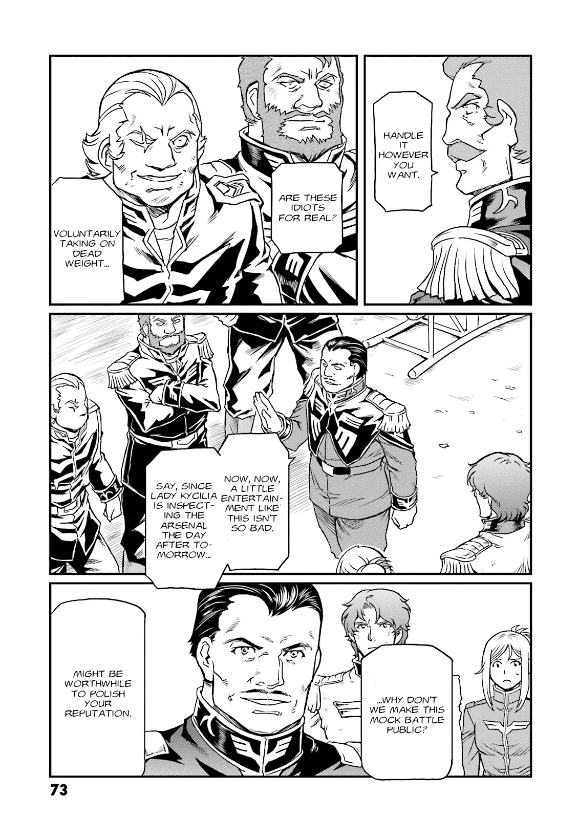 Mobile Suit Gundam Msv-R Legend Of The Universal Century Heroes: The Fabulous Shin Matsunaga - Vol.3 Chapter 15: Persistence