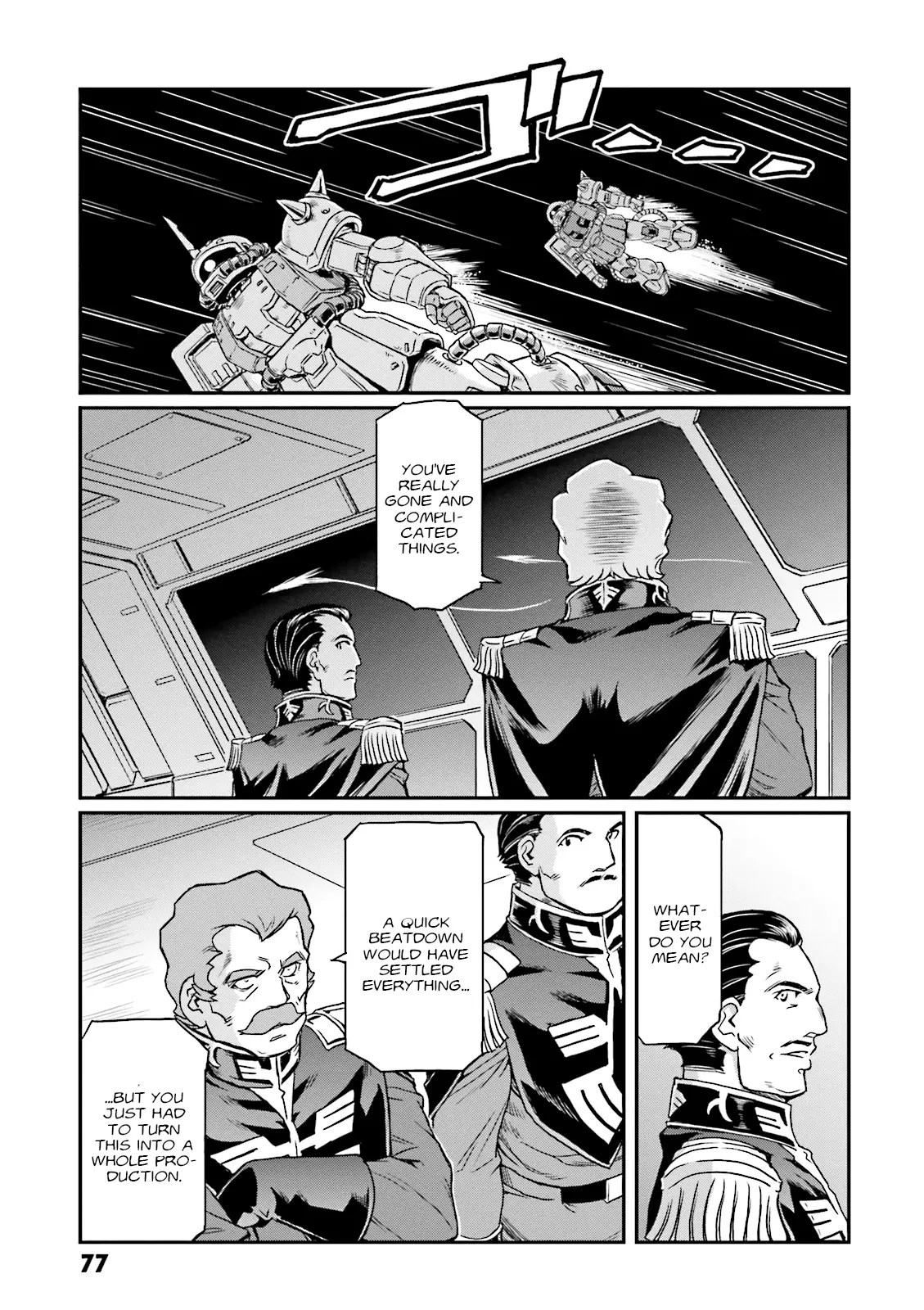 Mobile Suit Gundam Msv-R Legend Of The Universal Century Heroes: The Fabulous Shin Matsunaga - Vol.3 Chapter 15: Persistence