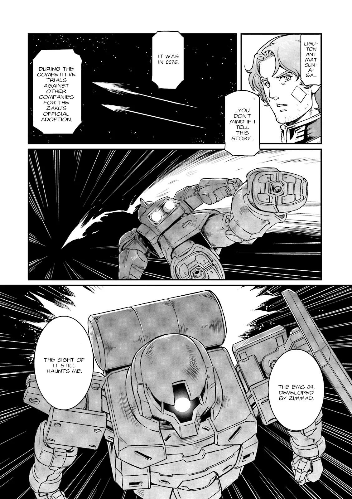 Mobile Suit Gundam Msv-R Legend Of The Universal Century Heroes: The Fabulous Shin Matsunaga - Vol.3 Chapter 15: Persistence