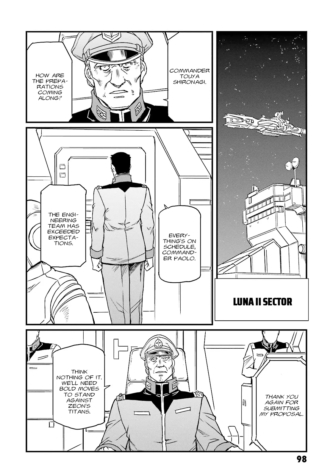 Mobile Suit Gundam Msv-R Legend Of The Universal Century Heroes: The Fabulous Shin Matsunaga - Vol.3 Chapter 15: Persistence