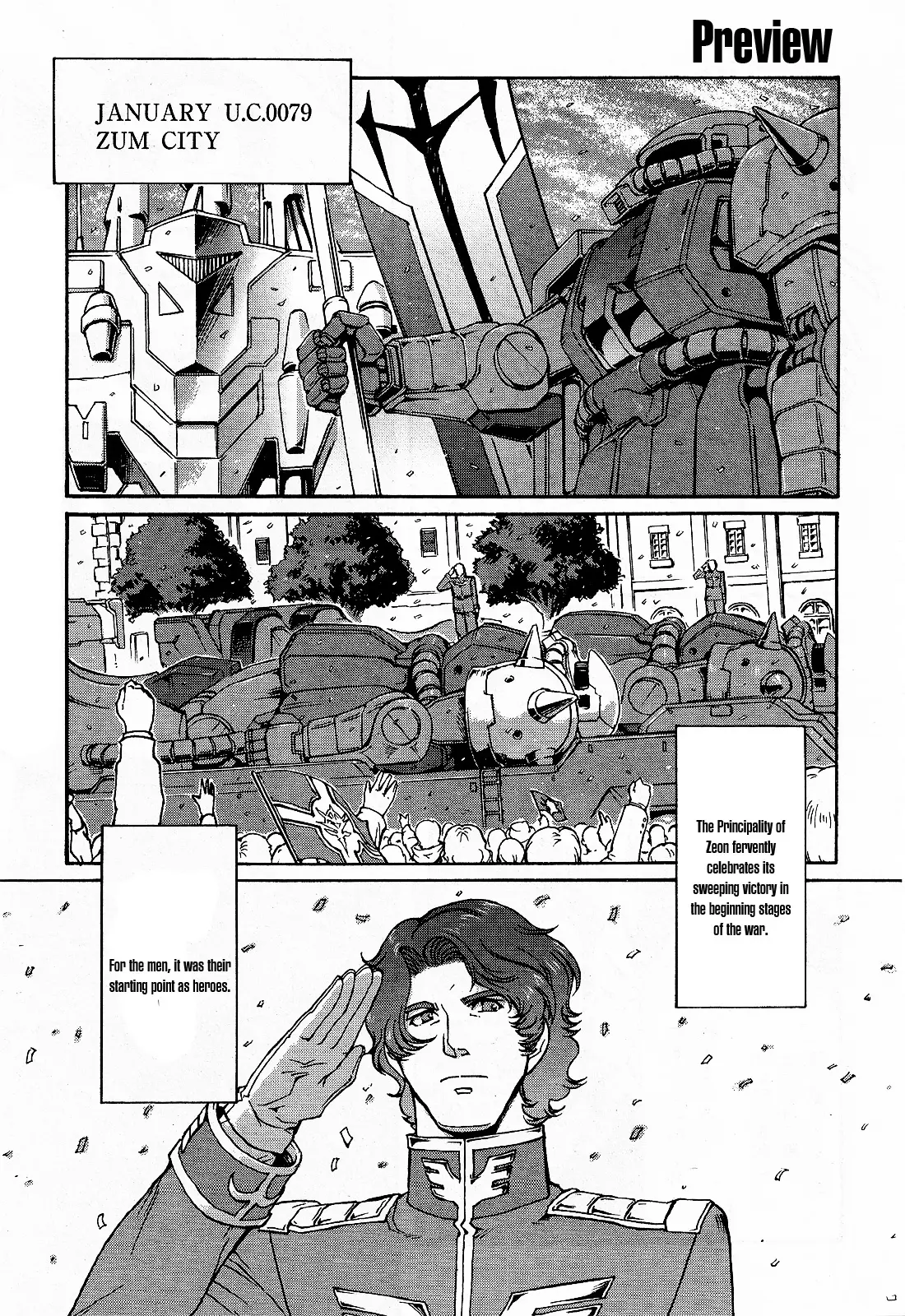 Mobile Suit Gundam Msv-R Legend Of The Universal Century Heroes: The Fabulous Shin Matsunaga - Vol.1 Chapter 6: Rainbow