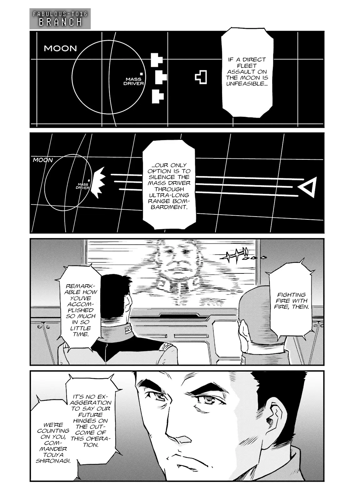 Mobile Suit Gundam Msv-R Legend Of The Universal Century Heroes: The Fabulous Shin Matsunaga - Vol.3 Chapter 16: Branch