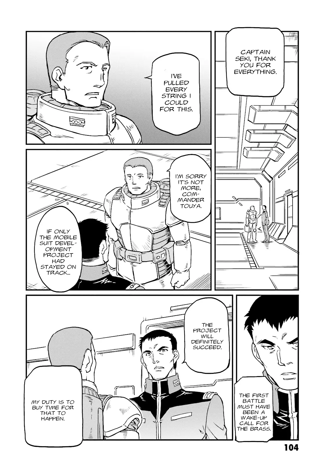 Mobile Suit Gundam Msv-R Legend Of The Universal Century Heroes: The Fabulous Shin Matsunaga - Vol.3 Chapter 16: Branch