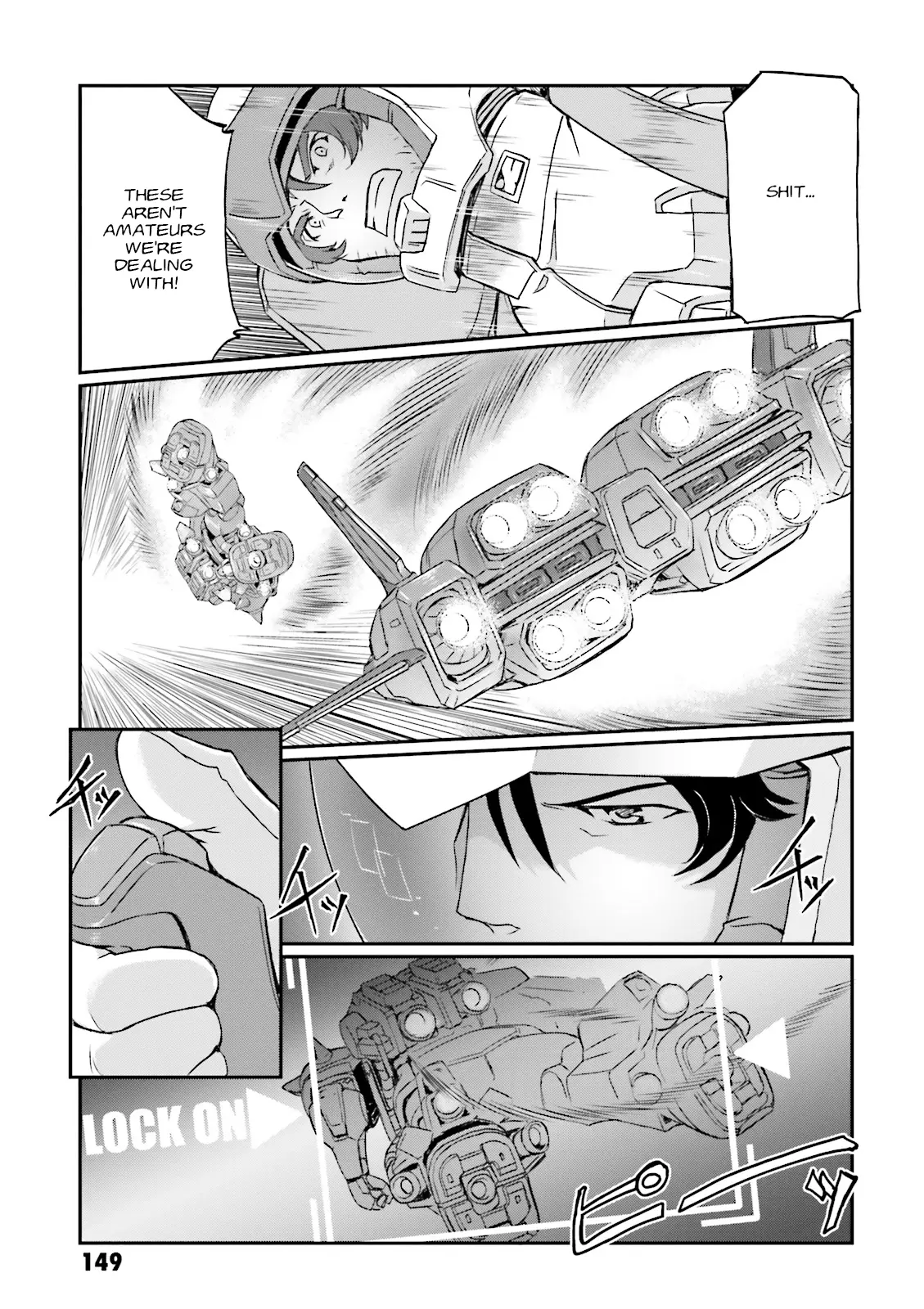 Mobile Suit Gundam Msv-R Legend Of The Universal Century Heroes: The Fabulous Shin Matsunaga - Vol.4 Chapter 23: Struggle