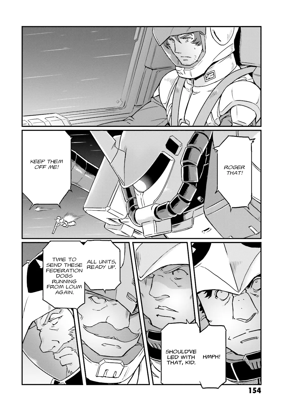 Mobile Suit Gundam Msv-R Legend Of The Universal Century Heroes: The Fabulous Shin Matsunaga - Vol.4 Chapter 23: Struggle