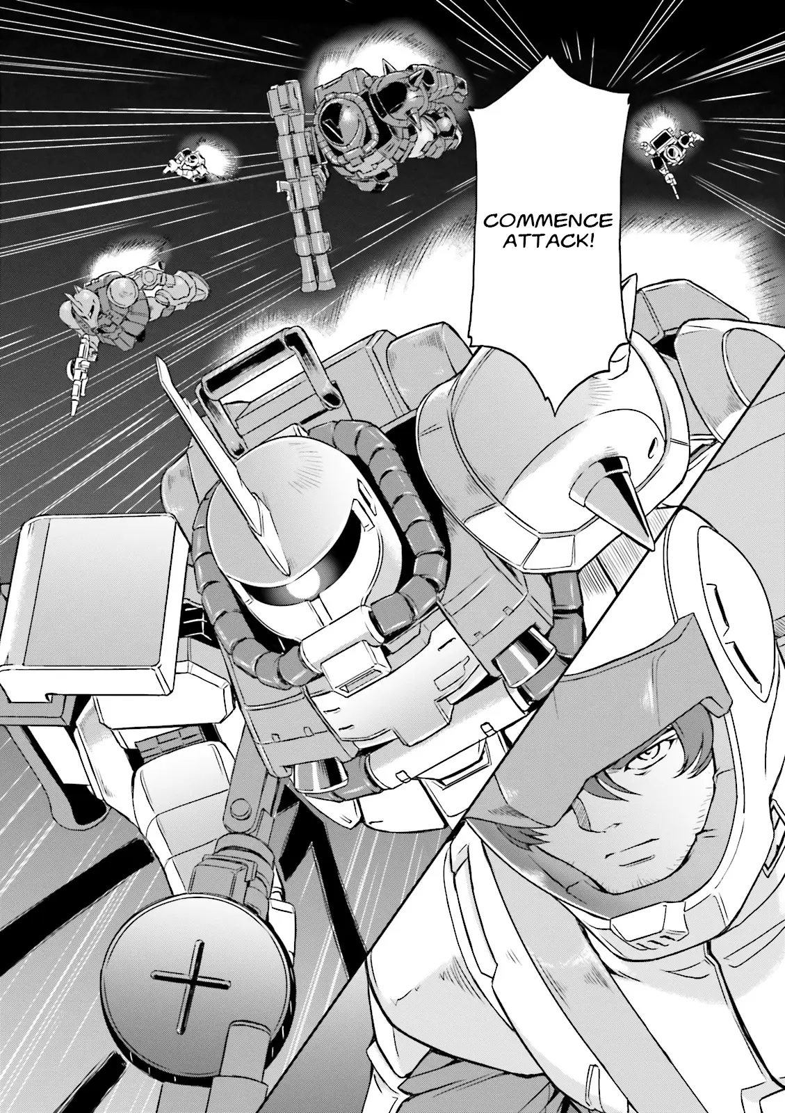 Mobile Suit Gundam Msv-R Legend Of The Universal Century Heroes: The Fabulous Shin Matsunaga - Vol.4 Chapter 23: Struggle