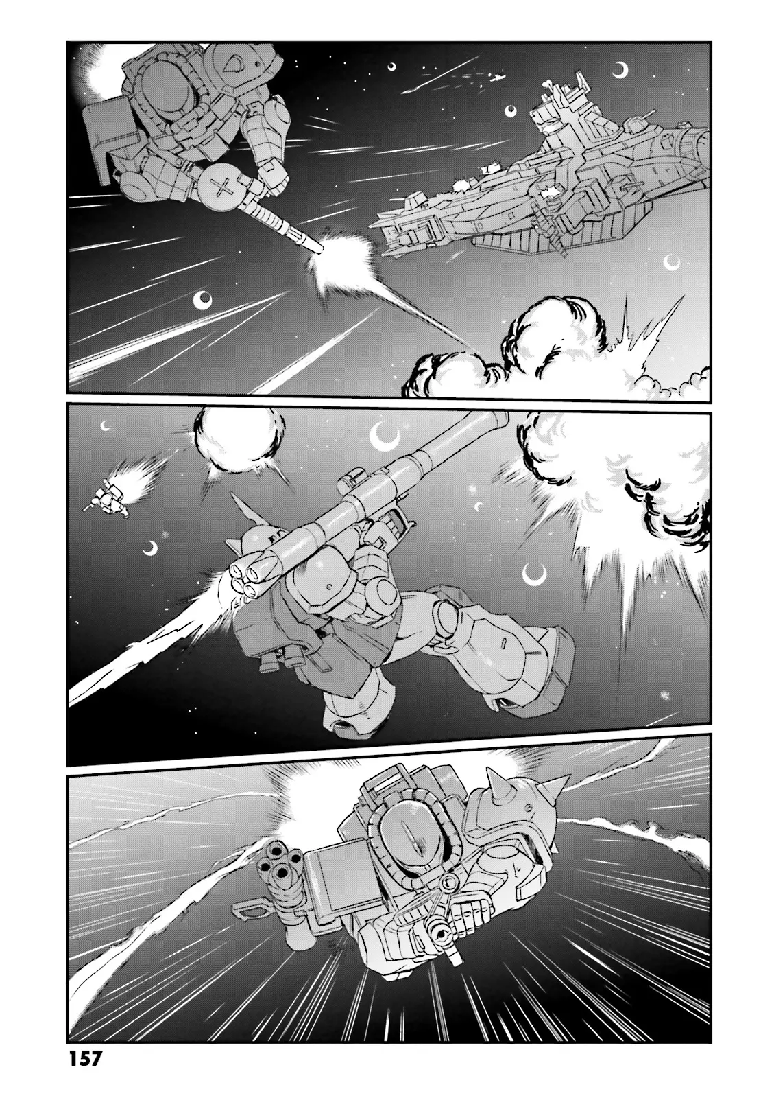 Mobile Suit Gundam Msv-R Legend Of The Universal Century Heroes: The Fabulous Shin Matsunaga - Vol.4 Chapter 23: Struggle