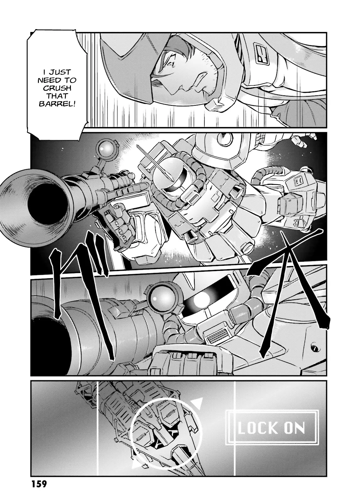 Mobile Suit Gundam Msv-R Legend Of The Universal Century Heroes: The Fabulous Shin Matsunaga - Vol.4 Chapter 23: Struggle