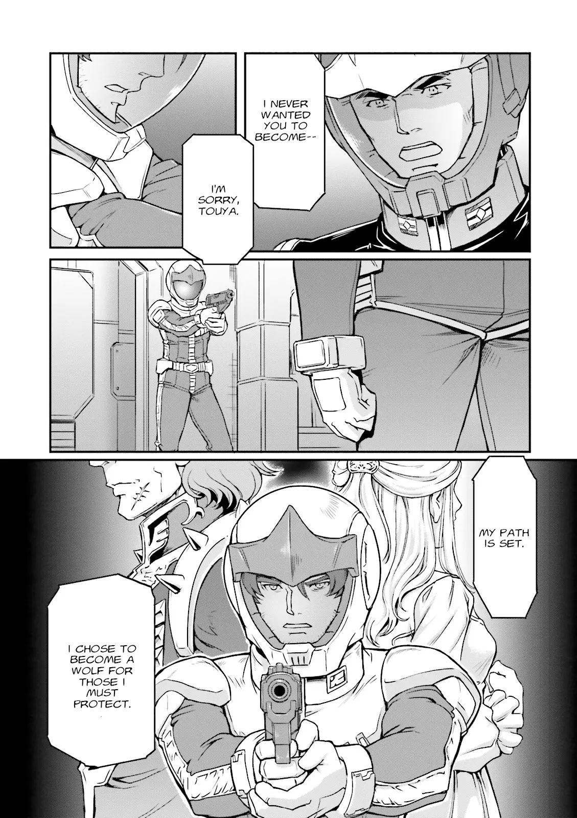 Mobile Suit Gundam Msv-R Legend Of The Universal Century Heroes: The Fabulous Shin Matsunaga - Vol.4 Chapter 23: Struggle