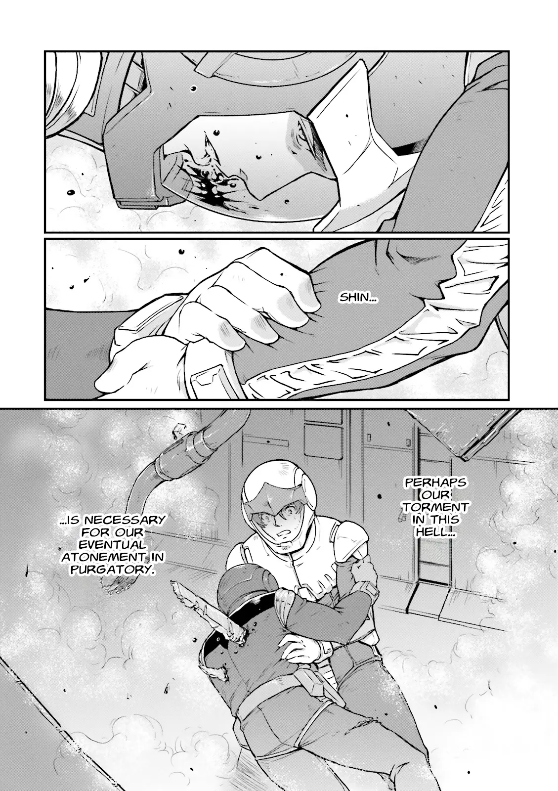 Mobile Suit Gundam Msv-R Legend Of The Universal Century Heroes: The Fabulous Shin Matsunaga - Vol.4 Chapter 23: Struggle