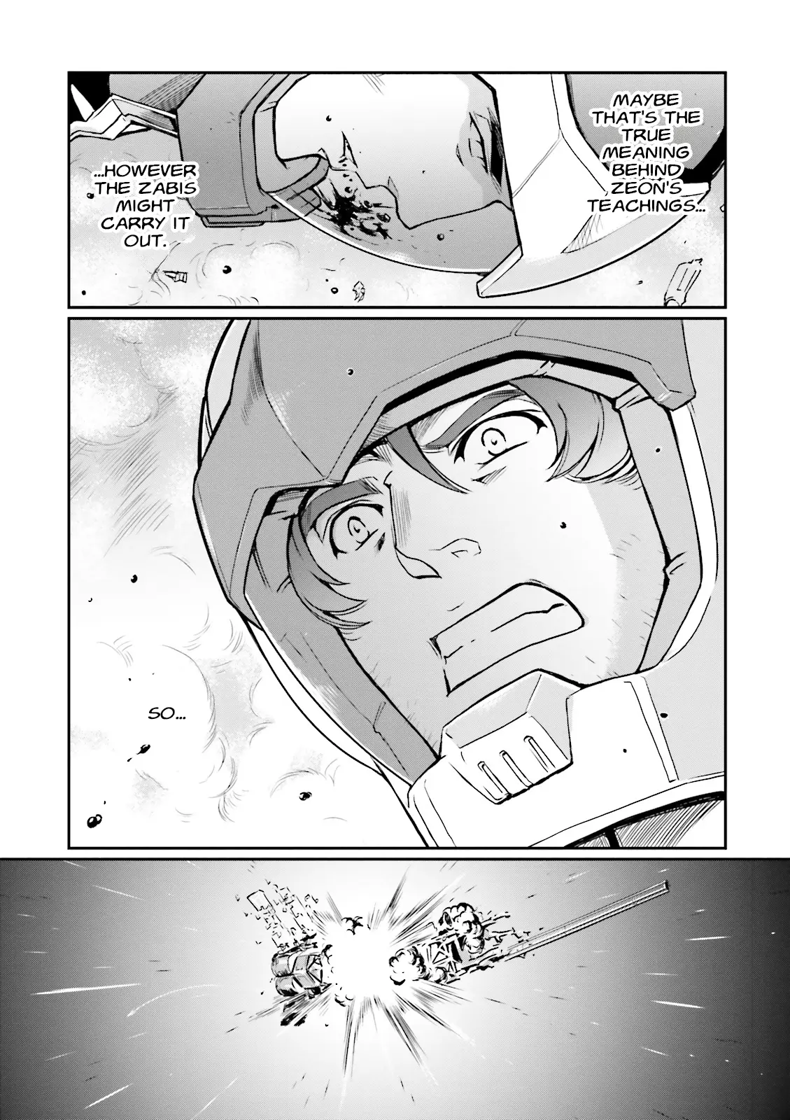 Mobile Suit Gundam Msv-R Legend Of The Universal Century Heroes: The Fabulous Shin Matsunaga - Vol.4 Chapter 23: Struggle