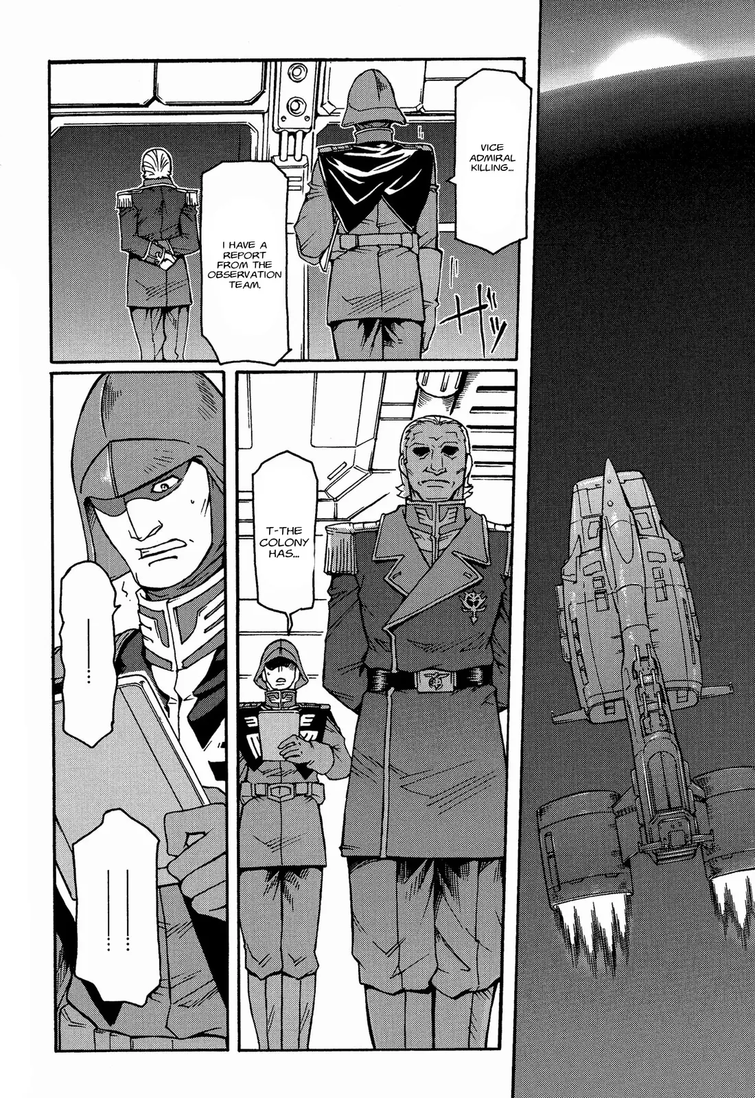 Mobile Suit Gundam Msv-R Legend Of The Universal Century Heroes: The Fabulous Shin Matsunaga - Vol.1 Chapter 4: Open War