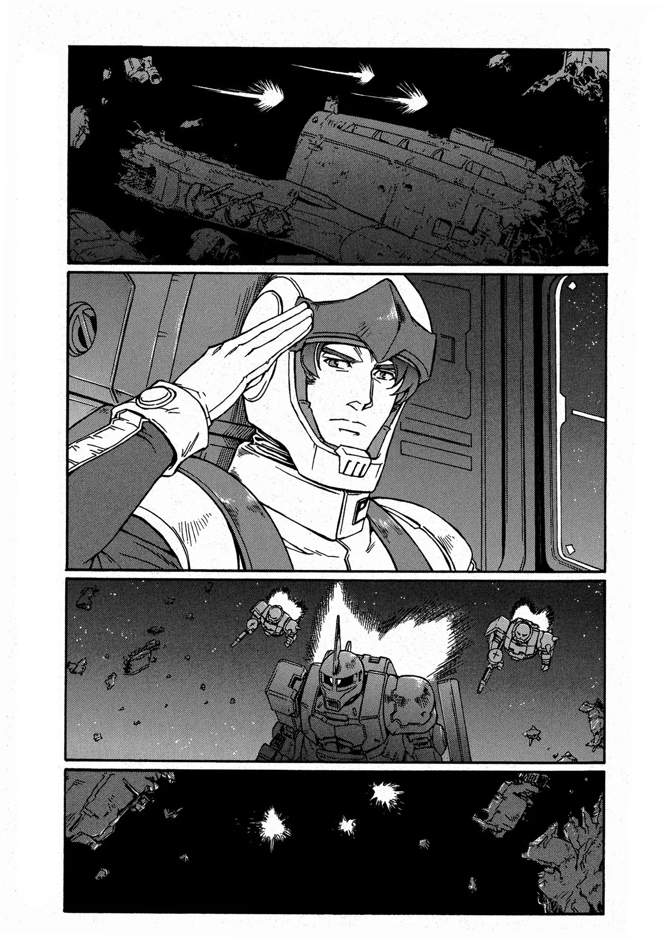 Mobile Suit Gundam Msv-R Legend Of The Universal Century Heroes: The Fabulous Shin Matsunaga - Vol.1 Chapter 4: Open War