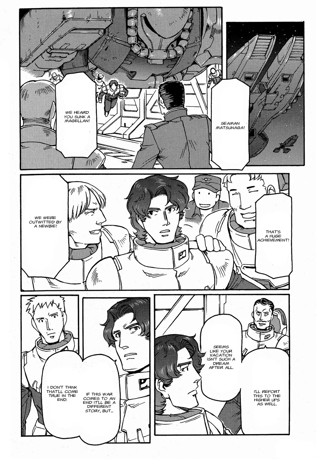 Mobile Suit Gundam Msv-R Legend Of The Universal Century Heroes: The Fabulous Shin Matsunaga - Vol.1 Chapter 4: Open War