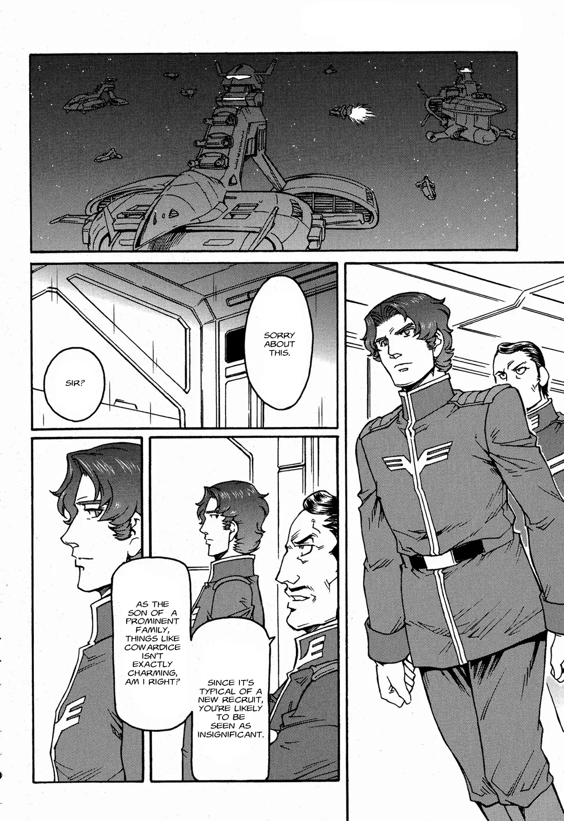 Mobile Suit Gundam Msv-R Legend Of The Universal Century Heroes: The Fabulous Shin Matsunaga - Vol.1 Chapter 4: Open War