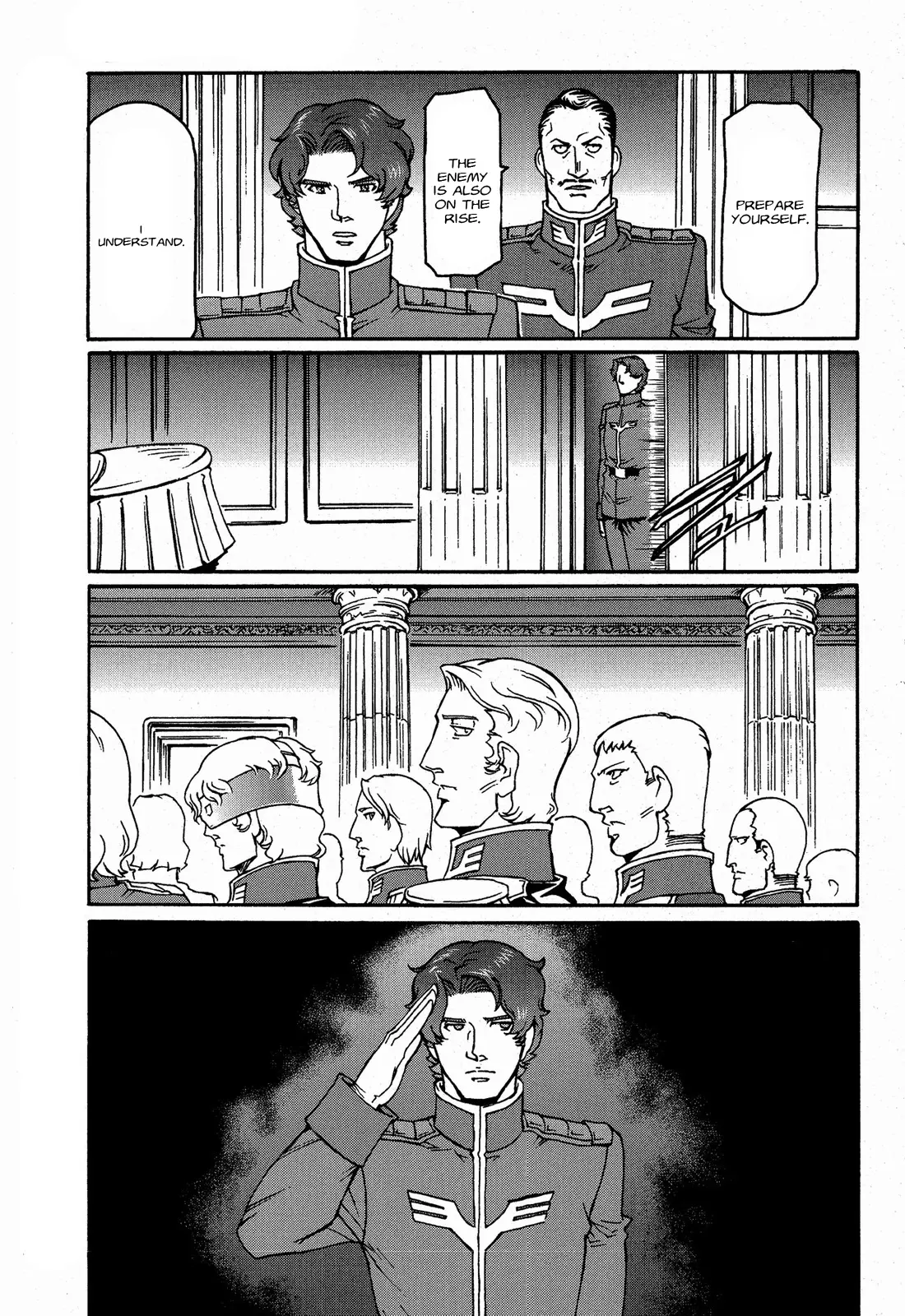 Mobile Suit Gundam Msv-R Legend Of The Universal Century Heroes: The Fabulous Shin Matsunaga - Vol.1 Chapter 4: Open War