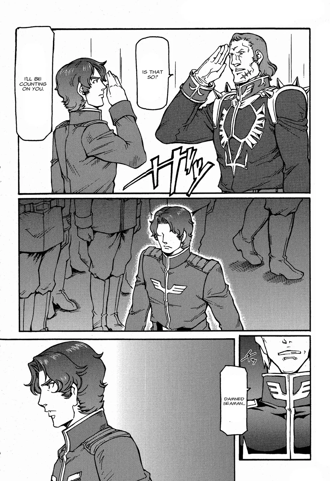 Mobile Suit Gundam Msv-R Legend Of The Universal Century Heroes: The Fabulous Shin Matsunaga - Vol.1 Chapter 4: Open War