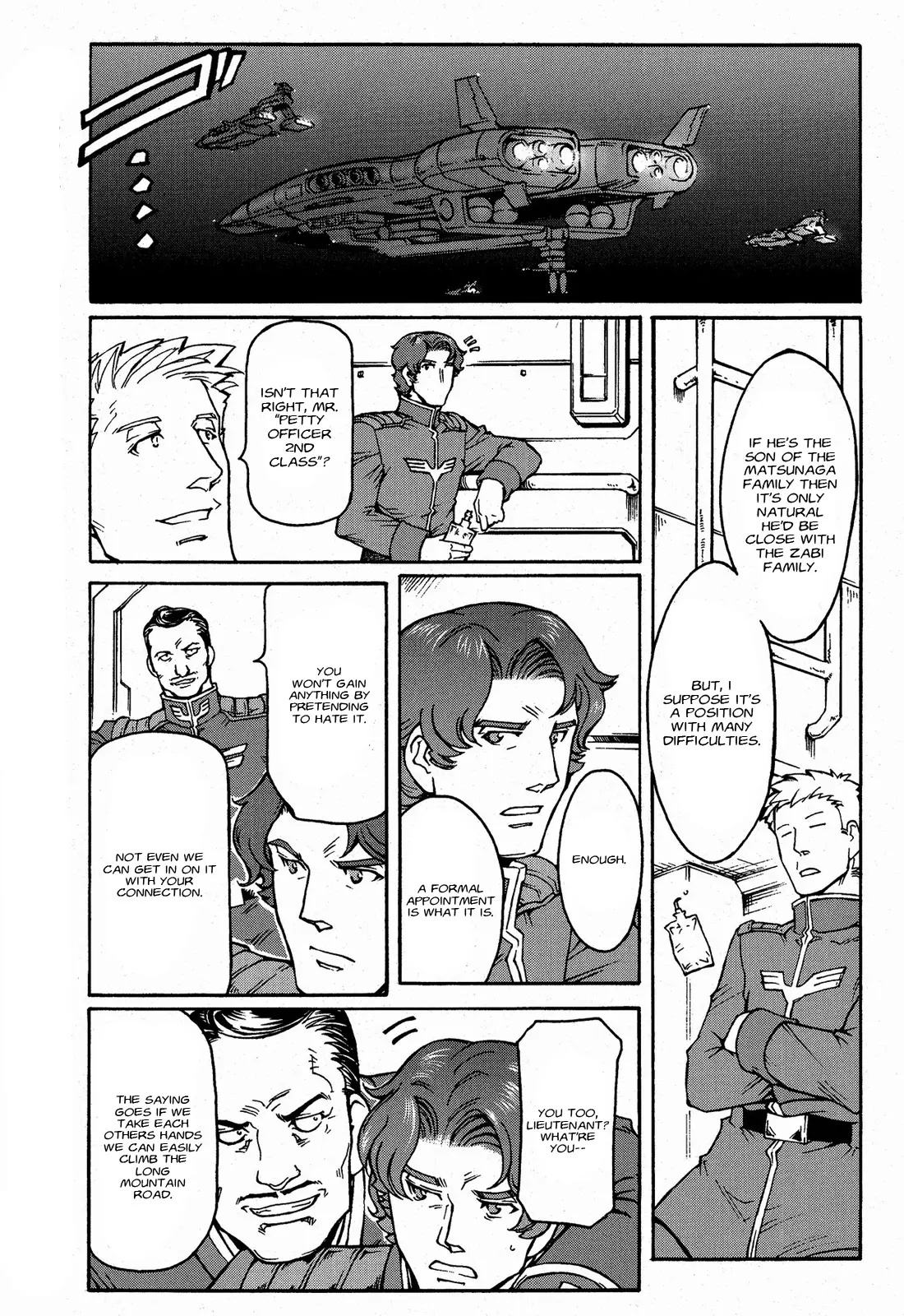 Mobile Suit Gundam Msv-R Legend Of The Universal Century Heroes: The Fabulous Shin Matsunaga - Vol.1 Chapter 4: Open War