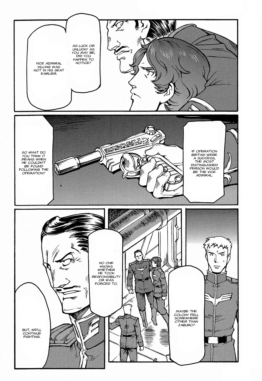 Mobile Suit Gundam Msv-R Legend Of The Universal Century Heroes: The Fabulous Shin Matsunaga - Vol.1 Chapter 4: Open War