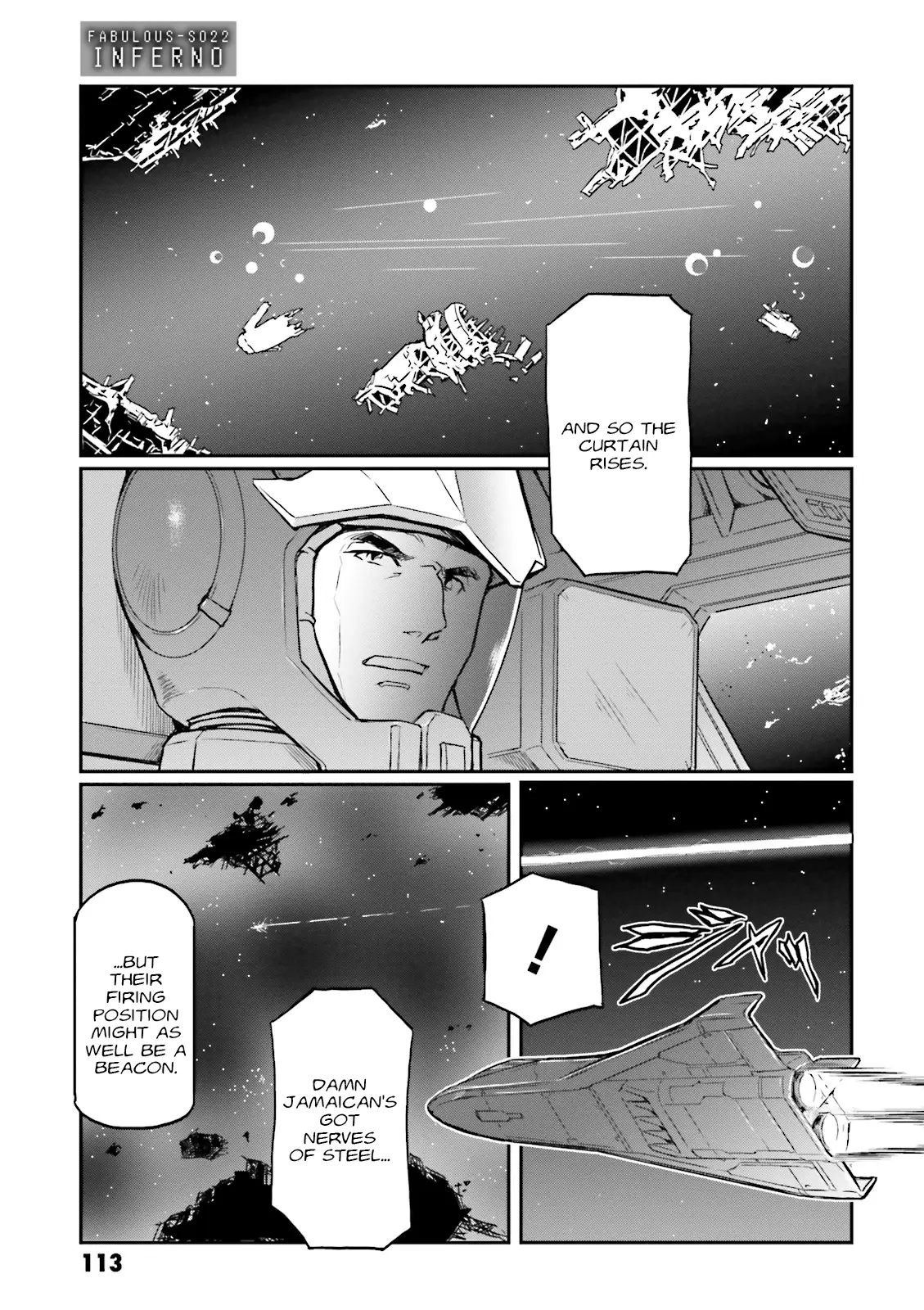 Mobile Suit Gundam Msv-R Legend Of The Universal Century Heroes: The Fabulous Shin Matsunaga - Vol.4 Chapter 22: Inferno