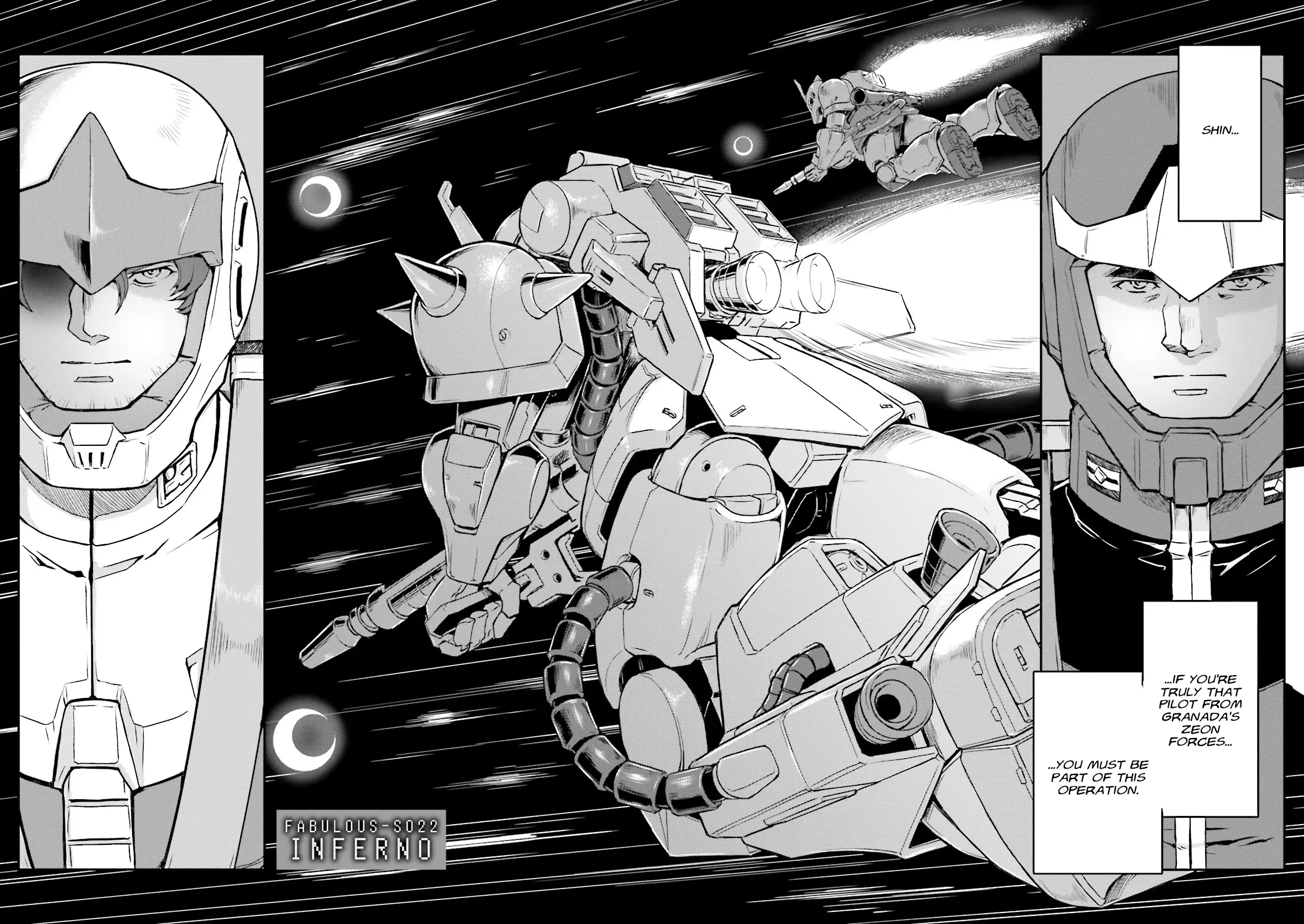 Mobile Suit Gundam Msv-R Legend Of The Universal Century Heroes: The Fabulous Shin Matsunaga - Vol.4 Chapter 22: Inferno