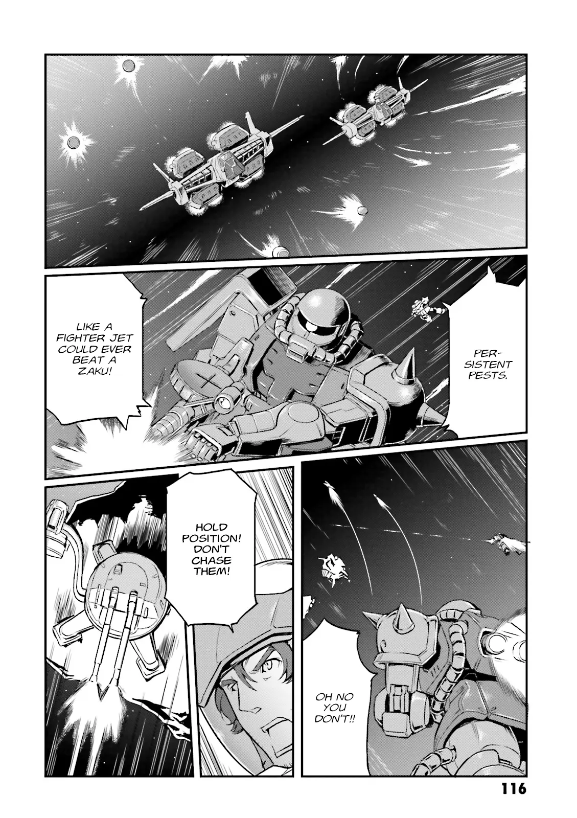 Mobile Suit Gundam Msv-R Legend Of The Universal Century Heroes: The Fabulous Shin Matsunaga - Vol.4 Chapter 22: Inferno