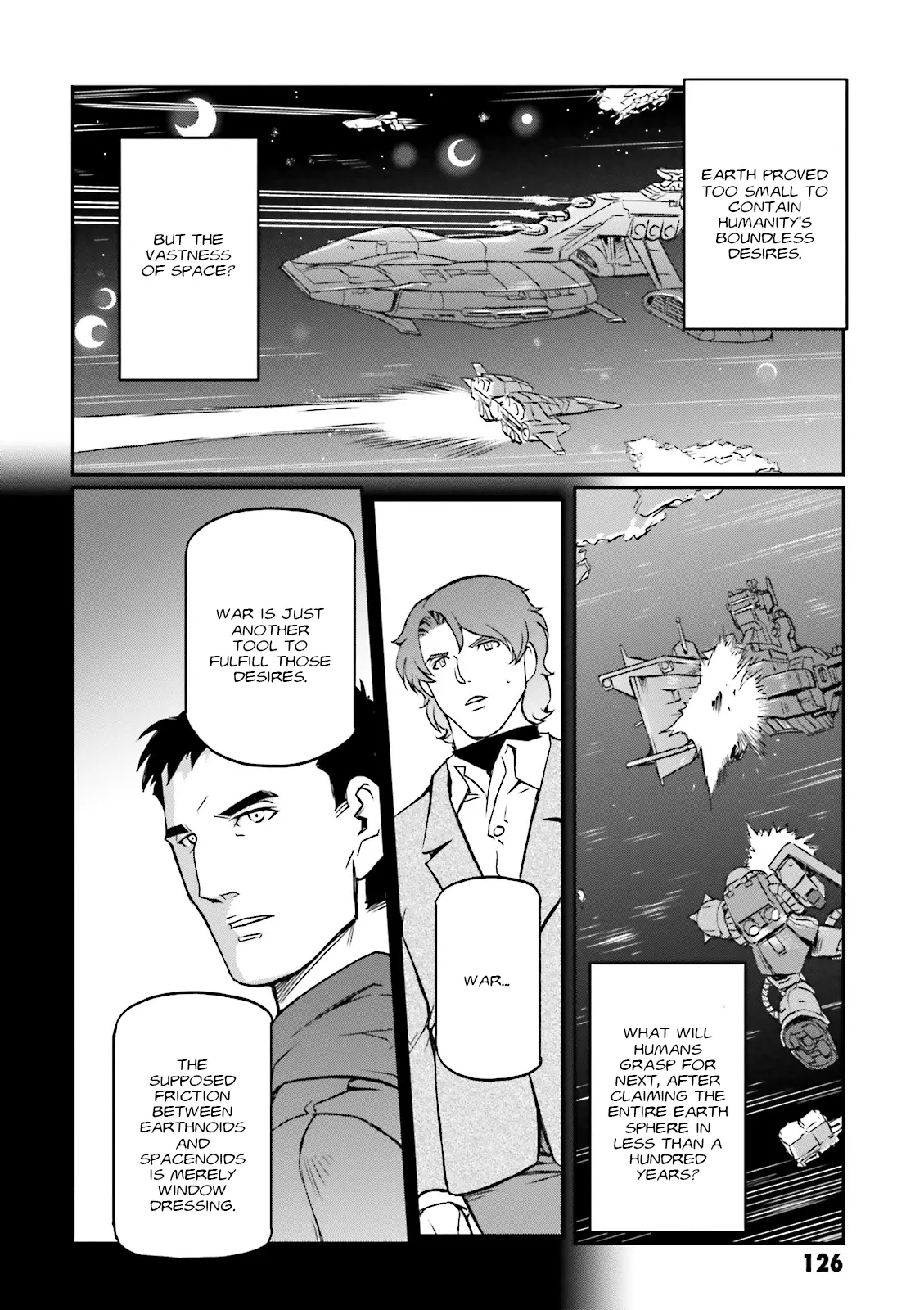 Mobile Suit Gundam Msv-R Legend Of The Universal Century Heroes: The Fabulous Shin Matsunaga - Vol.4 Chapter 22: Inferno