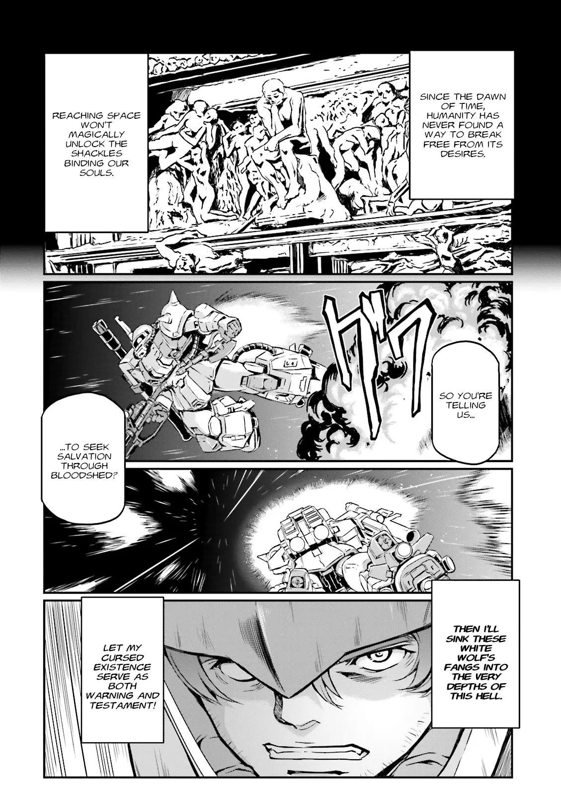 Mobile Suit Gundam Msv-R Legend Of The Universal Century Heroes: The Fabulous Shin Matsunaga - Vol.4 Chapter 22: Inferno