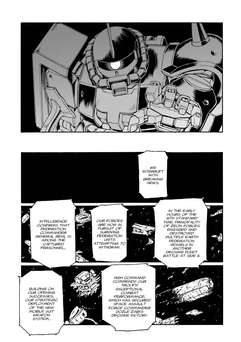 Mobile Suit Gundam Msv-R Legend Of The Universal Century Heroes: The Fabulous Shin Matsunaga - Vol.2 Chapter 7: Both Sides