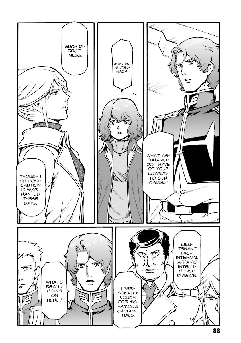 Mobile Suit Gundam Msv-R Legend Of The Universal Century Heroes: The Fabulous Shin Matsunaga - Vol.2 Chapter 10: Grudge