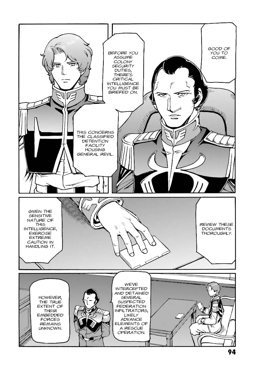 Mobile Suit Gundam Msv-R Legend Of The Universal Century Heroes: The Fabulous Shin Matsunaga - Vol.2 Chapter 10: Grudge