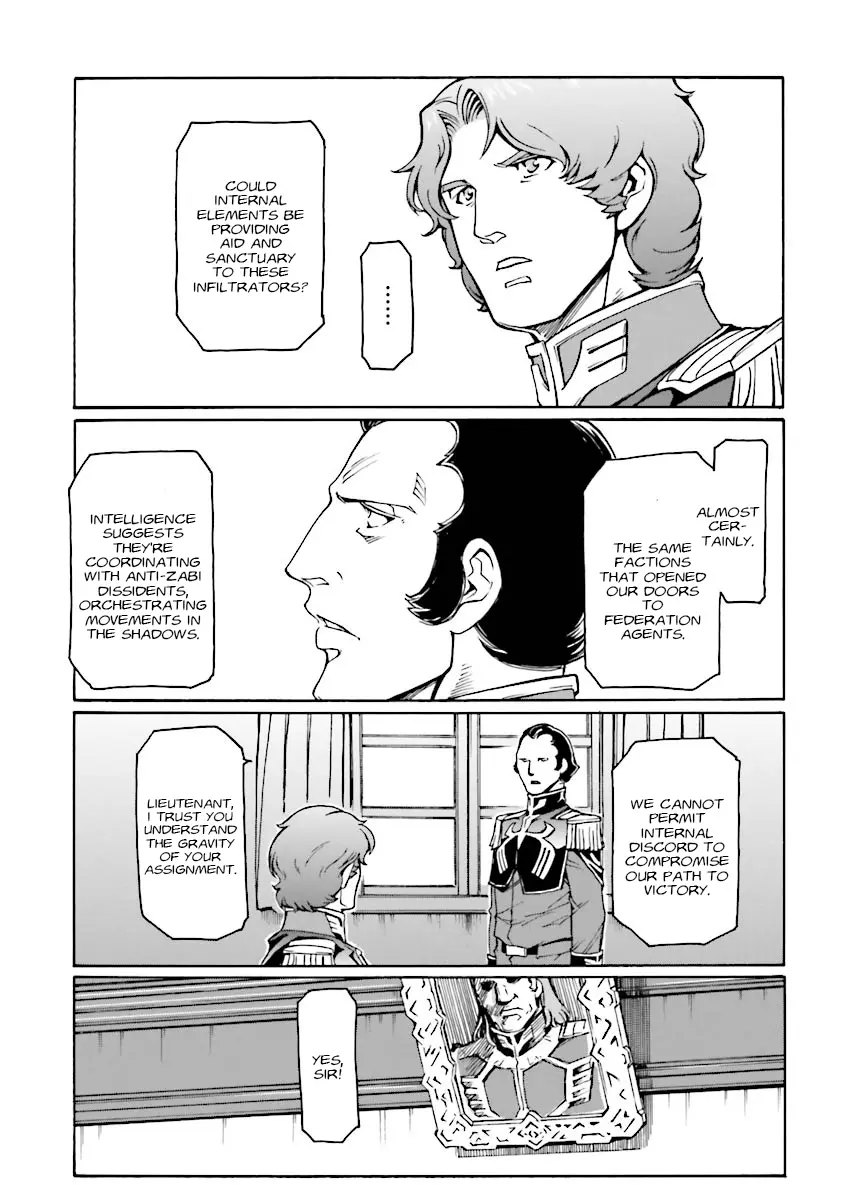 Mobile Suit Gundam Msv-R Legend Of The Universal Century Heroes: The Fabulous Shin Matsunaga - Vol.2 Chapter 10: Grudge