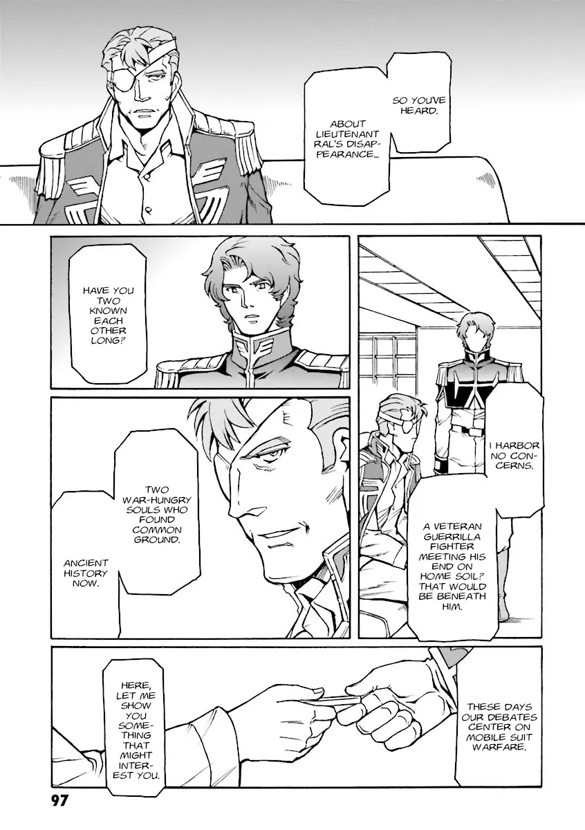 Mobile Suit Gundam Msv-R Legend Of The Universal Century Heroes: The Fabulous Shin Matsunaga - Vol.2 Chapter 10: Grudge