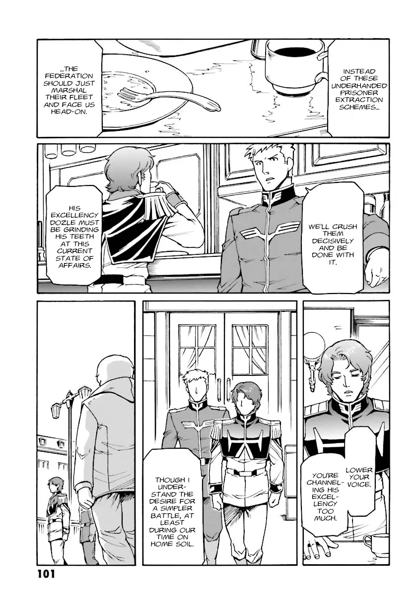 Mobile Suit Gundam Msv-R Legend Of The Universal Century Heroes: The Fabulous Shin Matsunaga - Vol.2 Chapter 10: Grudge