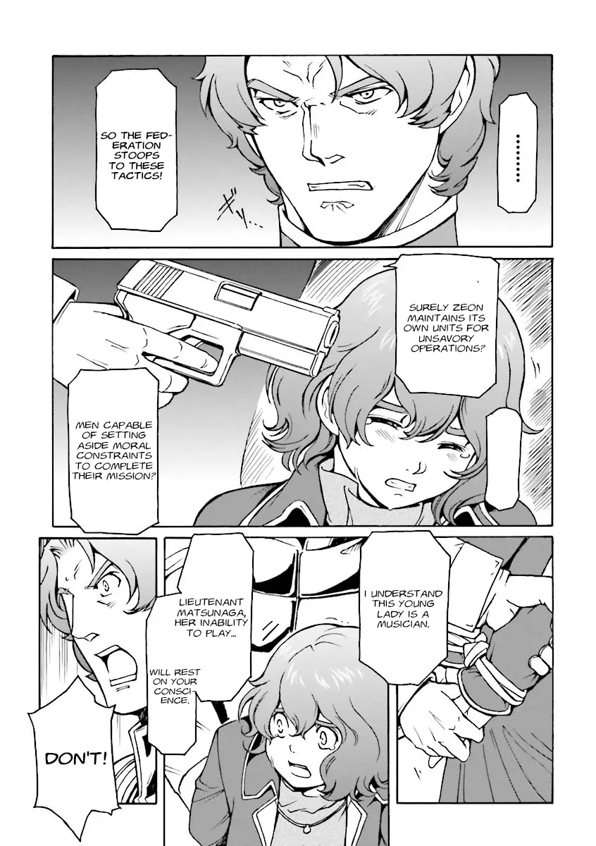 Mobile Suit Gundam Msv-R Legend Of The Universal Century Heroes: The Fabulous Shin Matsunaga - Vol.2 Chapter 10: Grudge