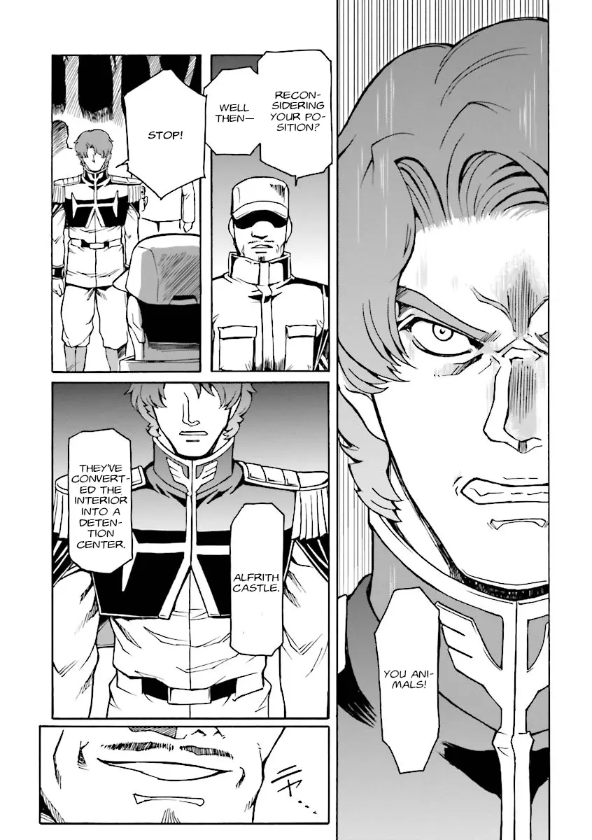 Mobile Suit Gundam Msv-R Legend Of The Universal Century Heroes: The Fabulous Shin Matsunaga - Vol.2 Chapter 10: Grudge