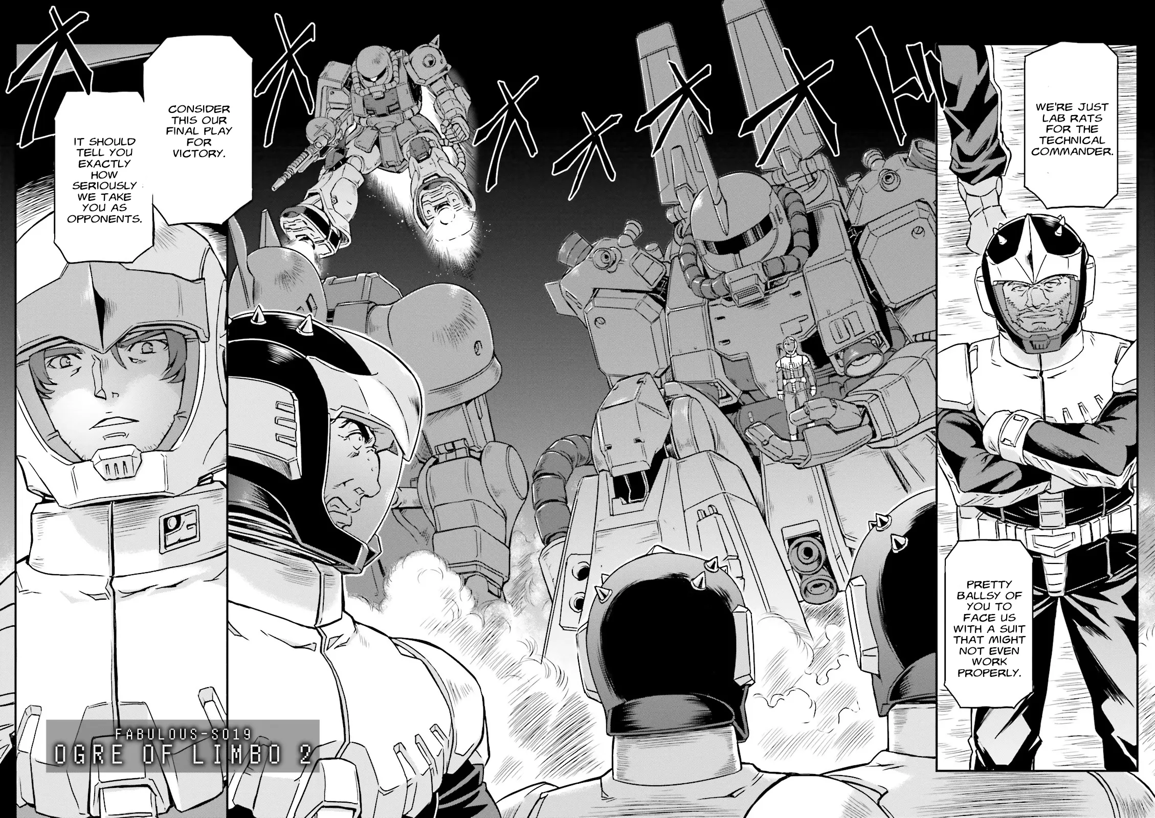 Mobile Suit Gundam Msv-R Legend Of The Universal Century Heroes: The Fabulous Shin Matsunaga - Vol.4 Chapter 19: Ogre Of Limbo 2