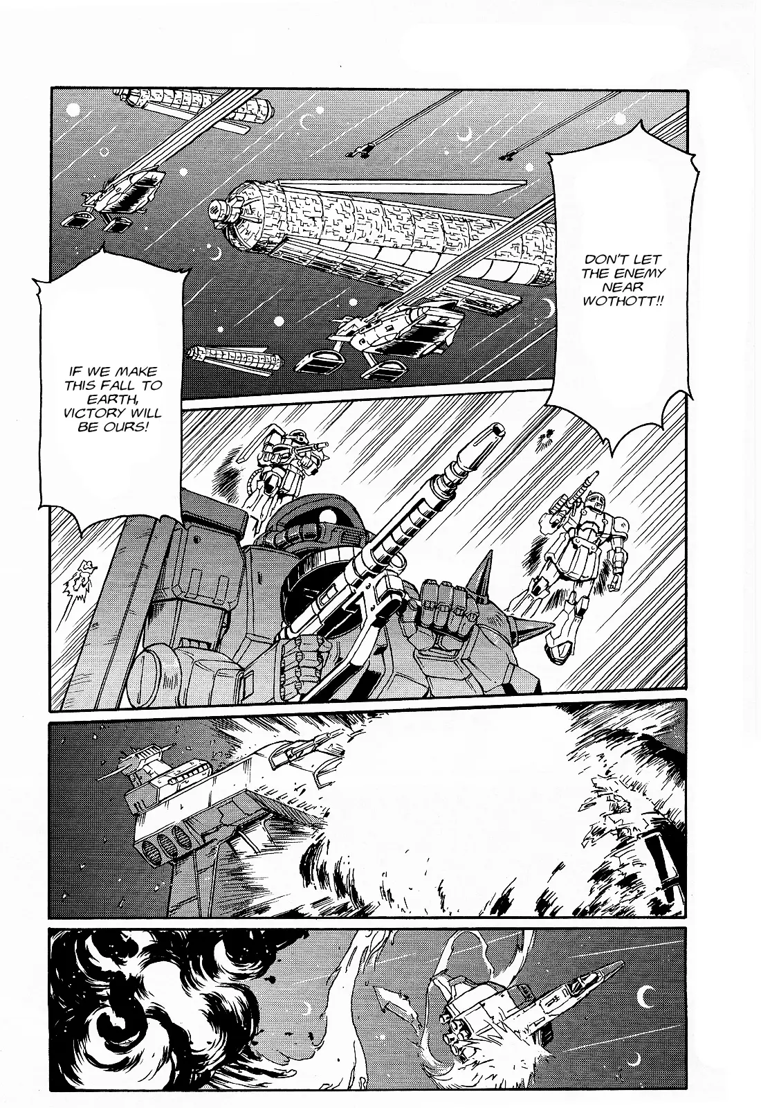 Mobile Suit Gundam Msv-R Legend Of The Universal Century Heroes: The Fabulous Shin Matsunaga - Vol.1 Chapter 5: Slaughter