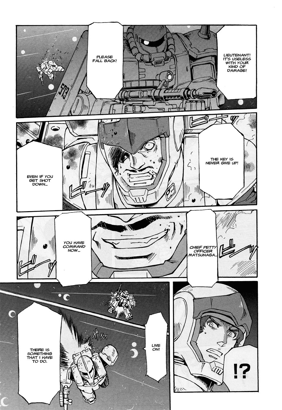 Mobile Suit Gundam Msv-R Legend Of The Universal Century Heroes: The Fabulous Shin Matsunaga - Vol.1 Chapter 5: Slaughter