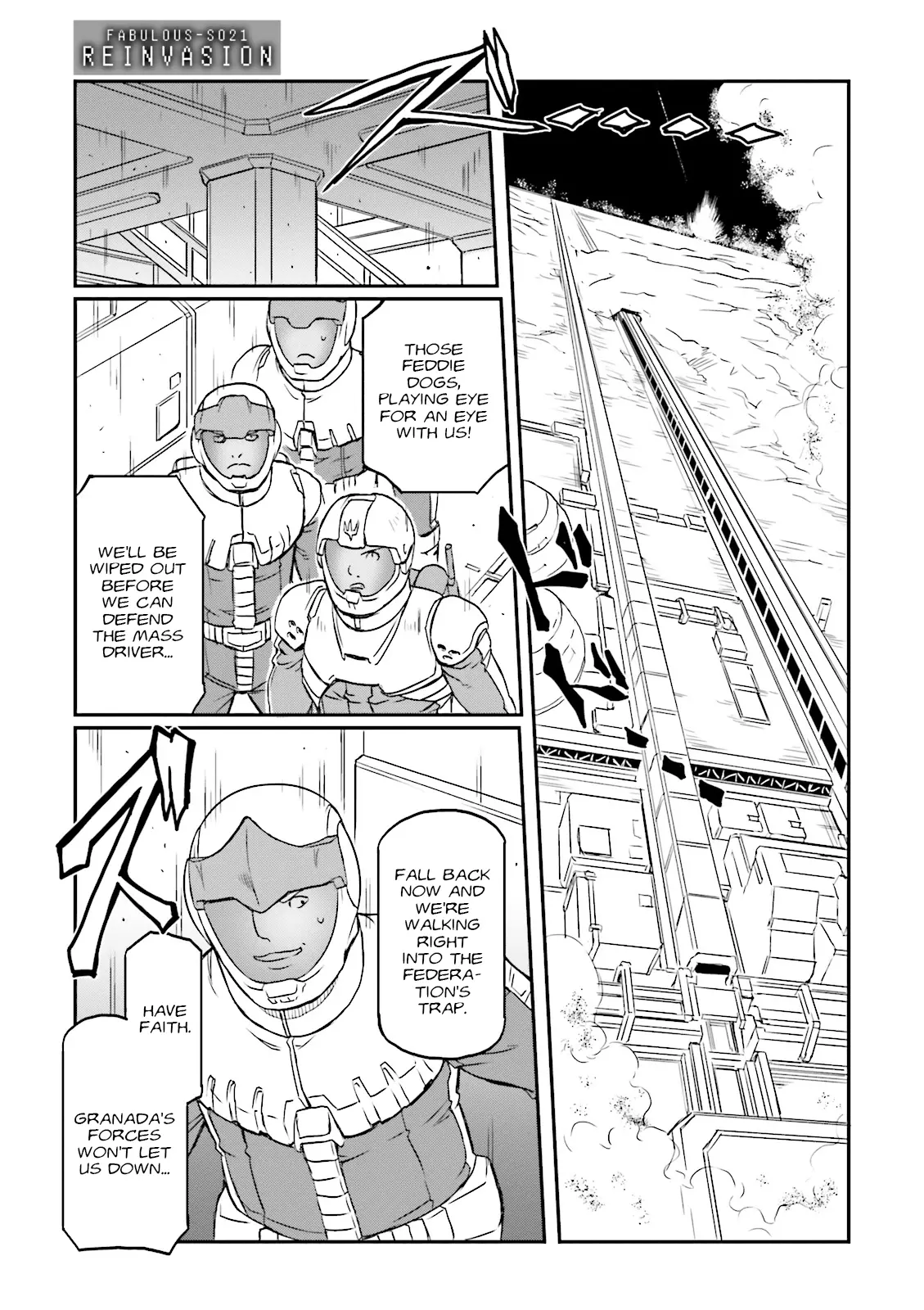 Mobile Suit Gundam Msv-R Legend Of The Universal Century Heroes: The Fabulous Shin Matsunaga - Vol.4 Chapter 21: Reinvasion